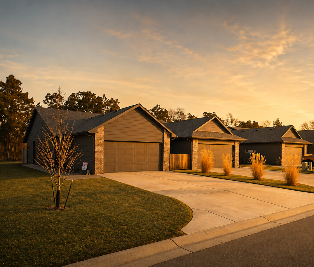 The home · golden hour